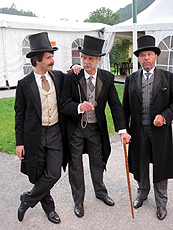 Thomas Smolej, Harald Tauber, August Breininger (Kunstminister von Hartel)